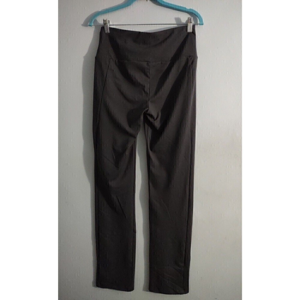 BetaBrand Classic Straight Dress Yoga Pants, Charcoal - Women's M Long Tall - Picture 3 of 6